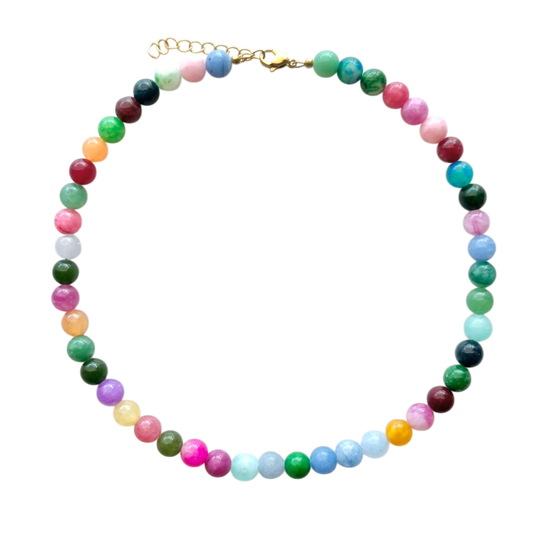 Multicolor Gemstone Necklace