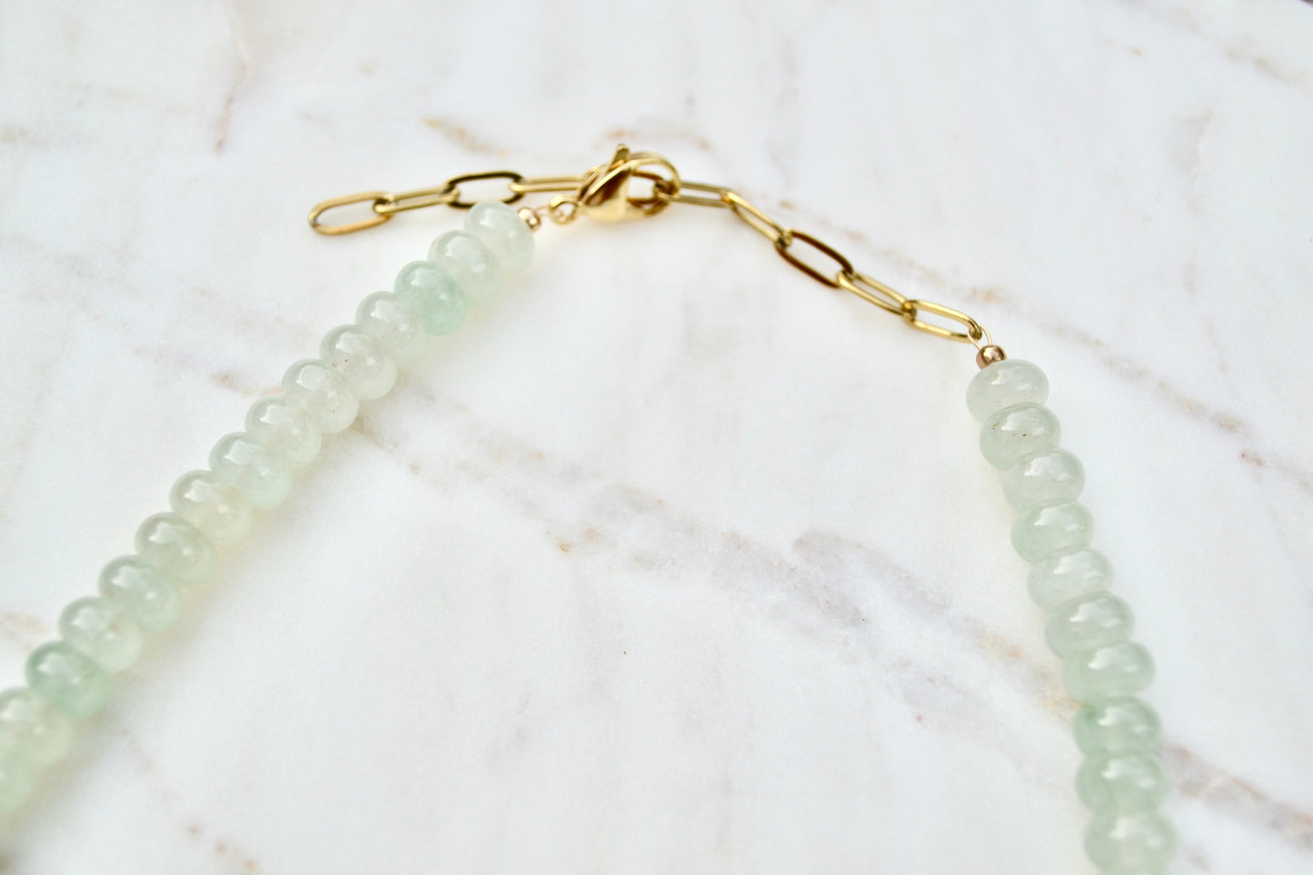 Natural Aventurine Gemstone Necklace