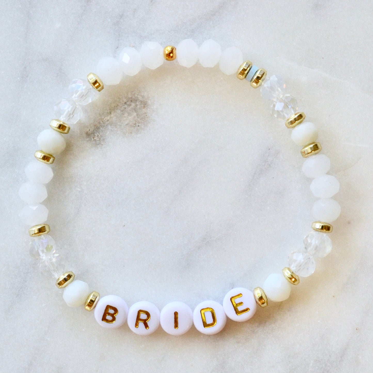 Bridal Beaded Stretch Bracelet