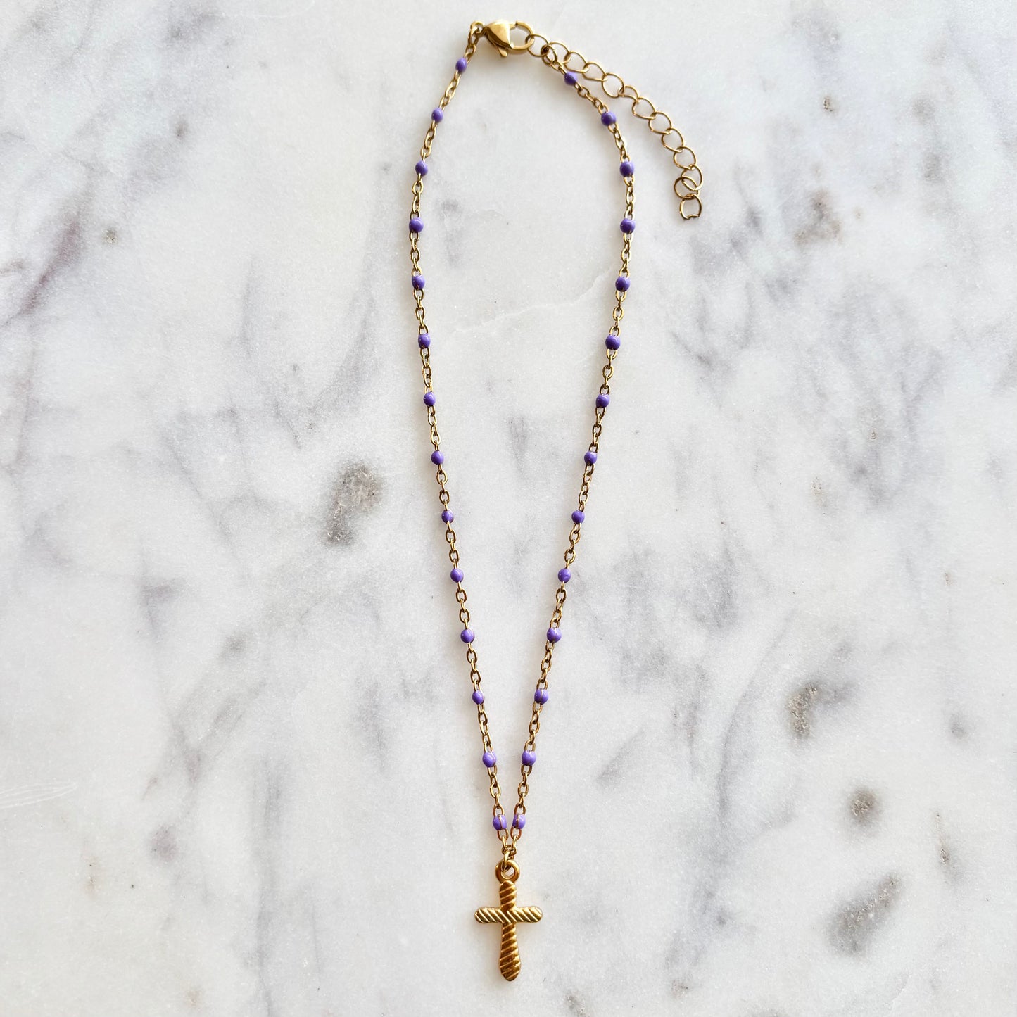 Gold Cross Necklace