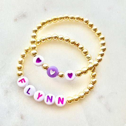 Kids Customizable Name Bracelet