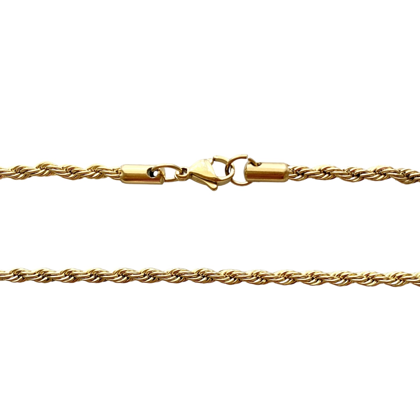 Rope Chain Gold Necklace