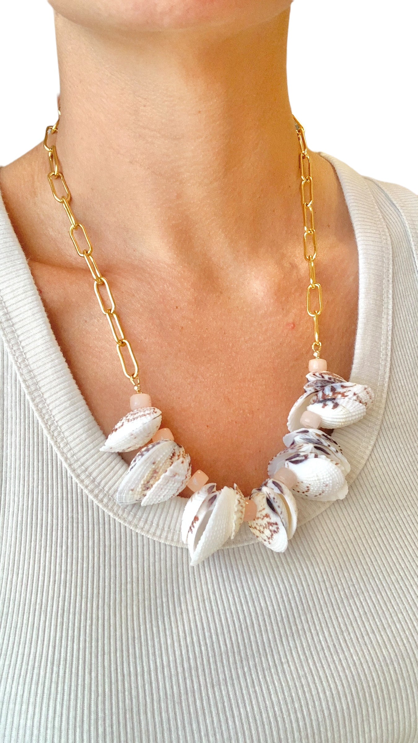 Shells on Shells on Shells Necklace