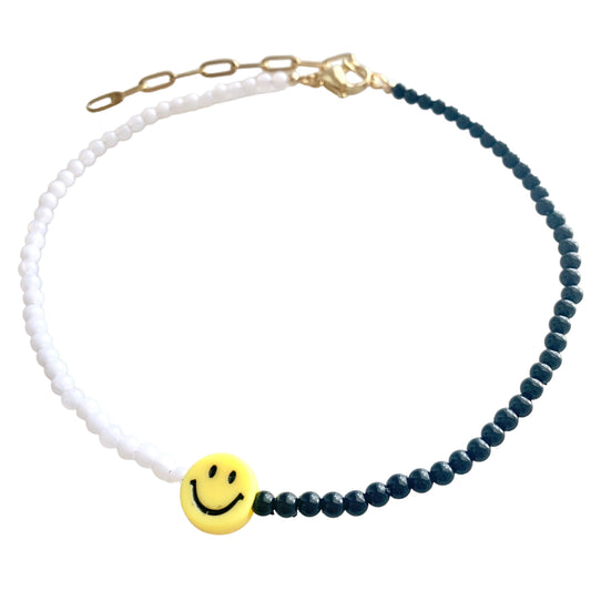 "The Flynn" Smiley Face Necklace