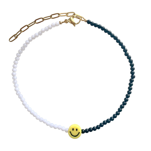 "The Flynn" Smiley Face Necklace