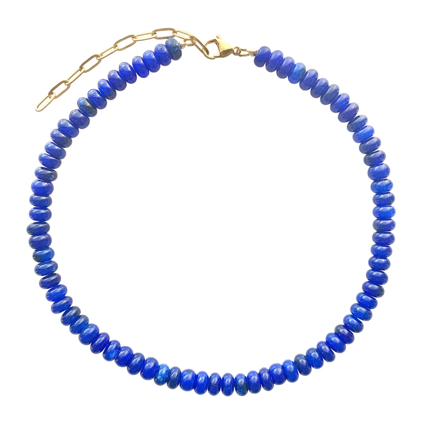 Royal Blue Opal Gemstone Necklace