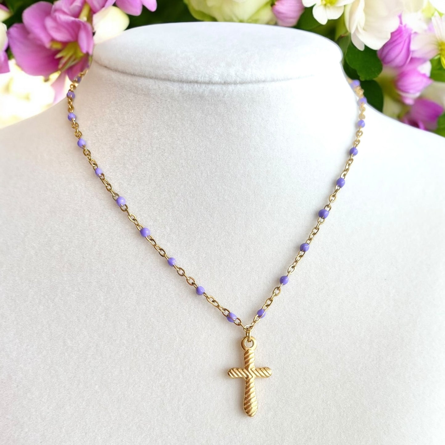Gold Cross Necklace