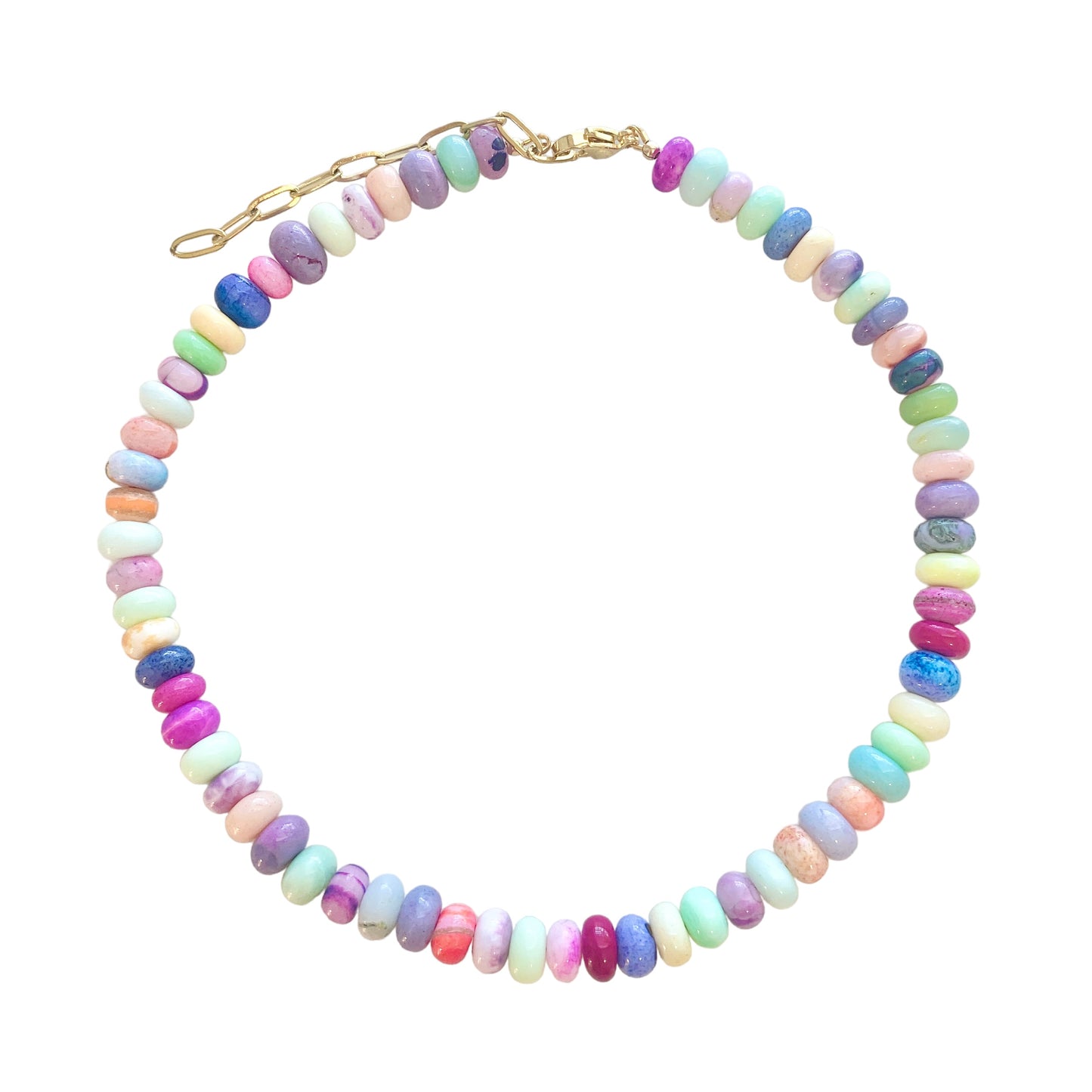 Candy Opal Gemstone Necklace