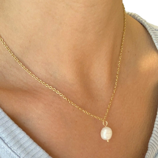 Pearl Drop Necklace