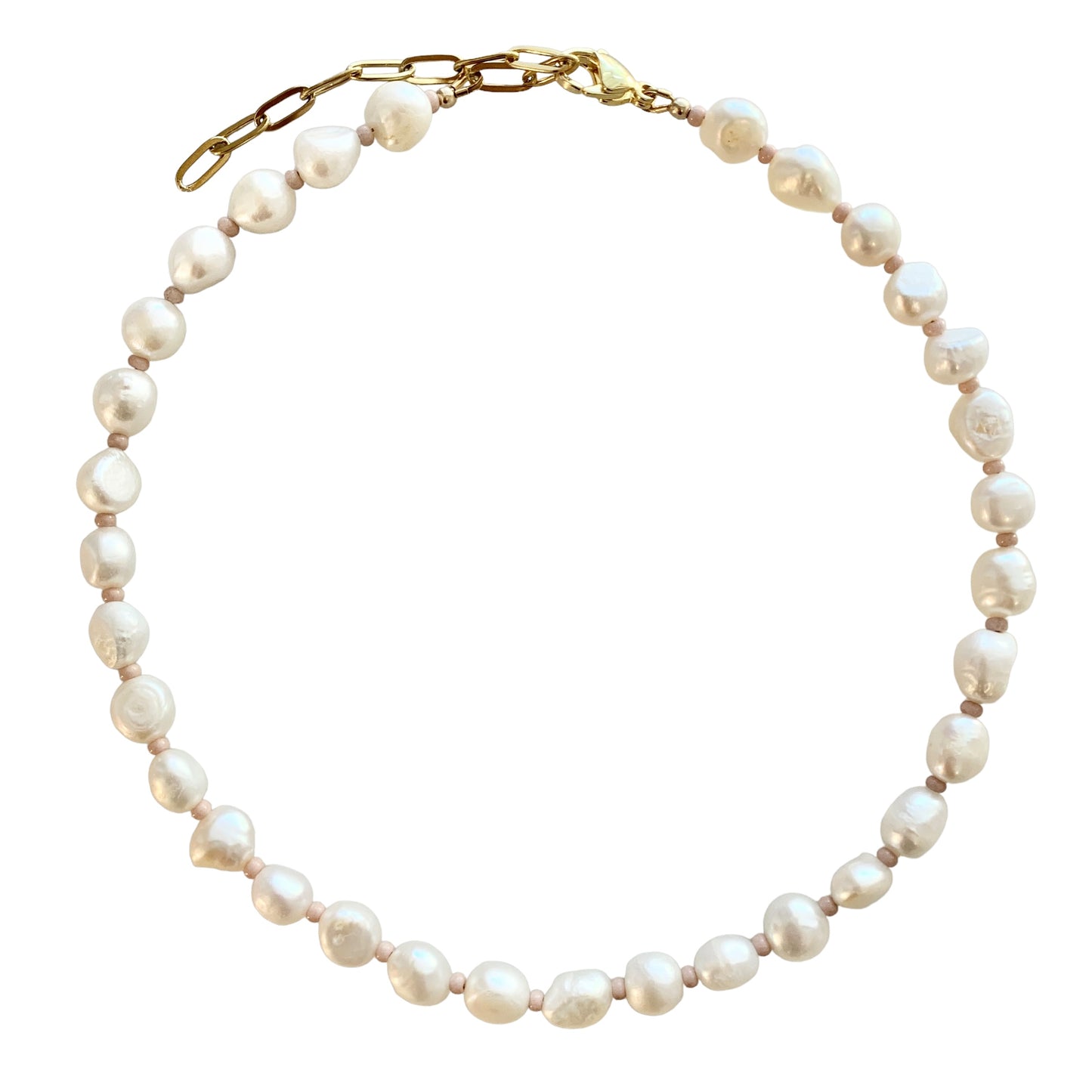 Summer Pearl Choker Necklace