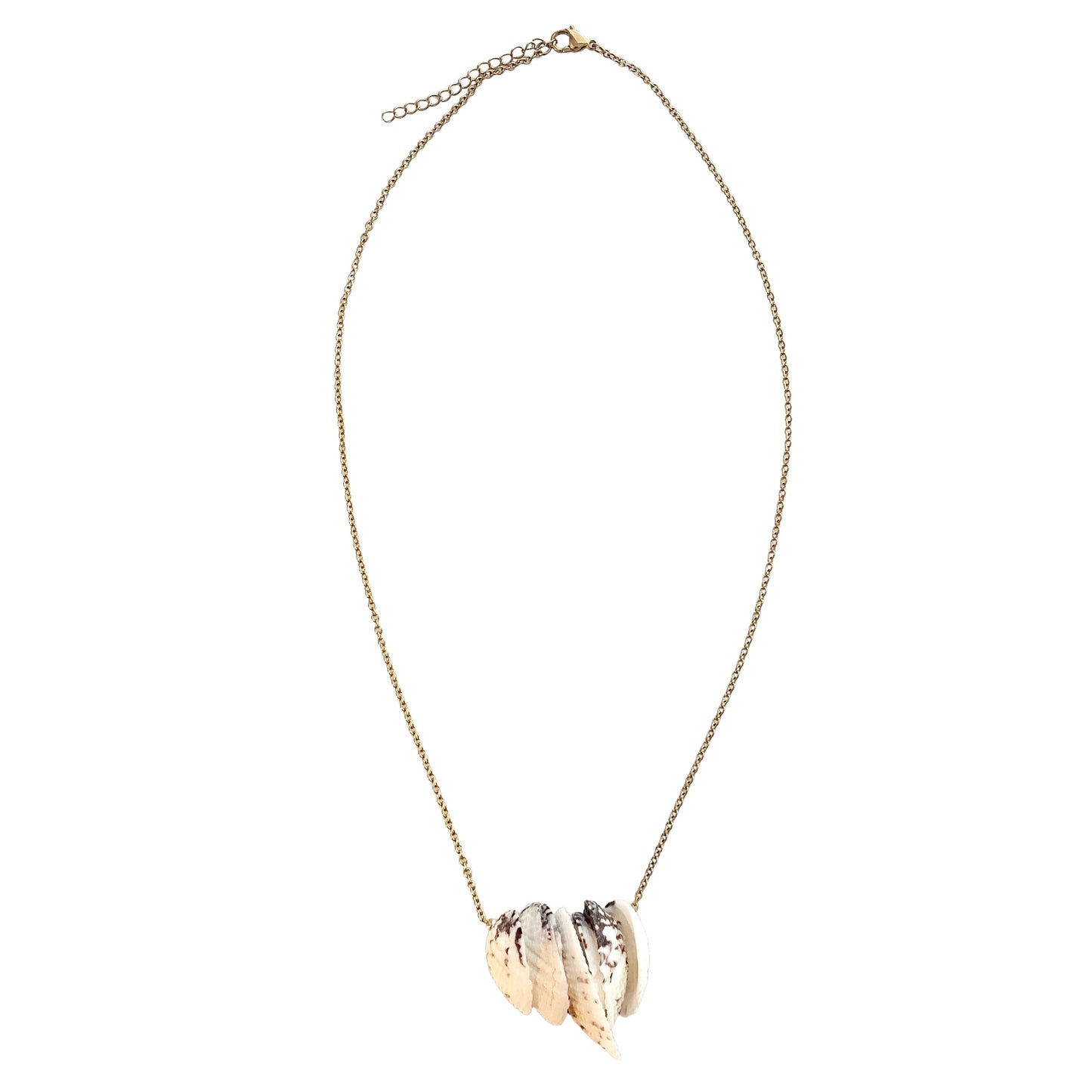 Shell Cluster Chain Necklace