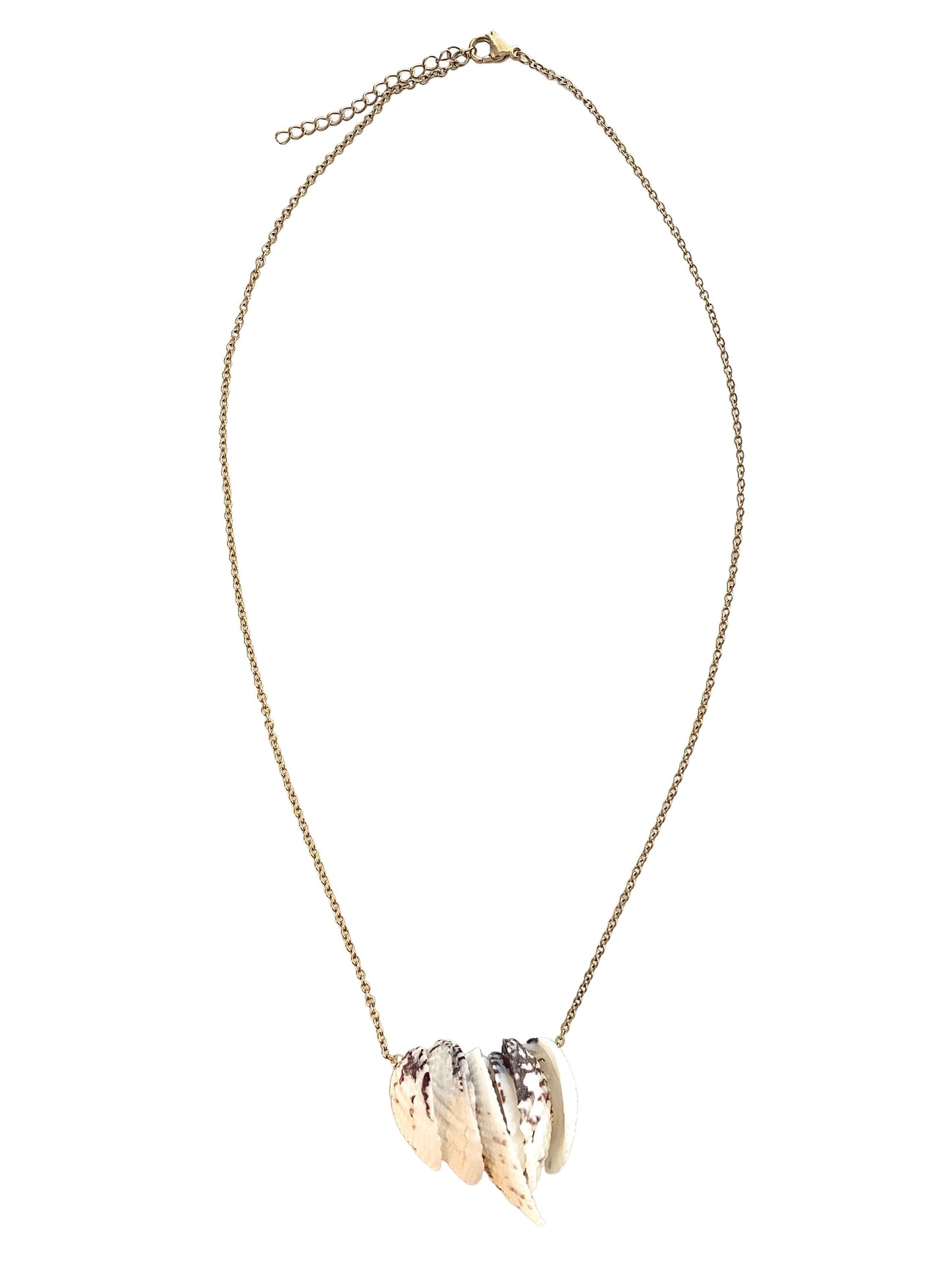 Shell Cluster Chain Necklace