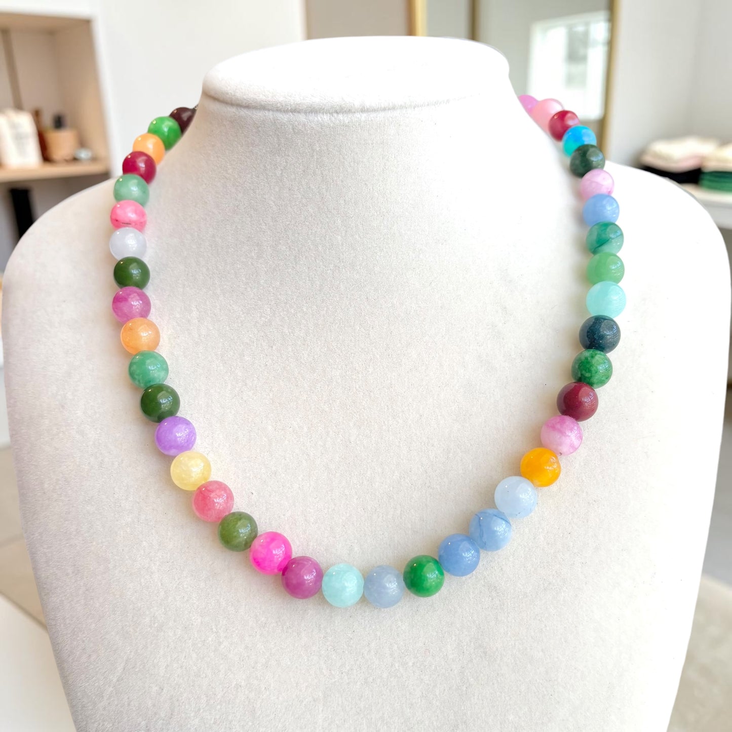 Multicolor Gemstone Necklace