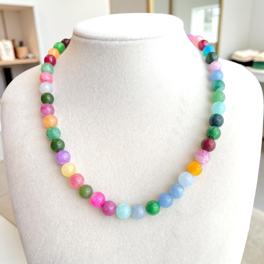 Multicolor Gemstone Necklace