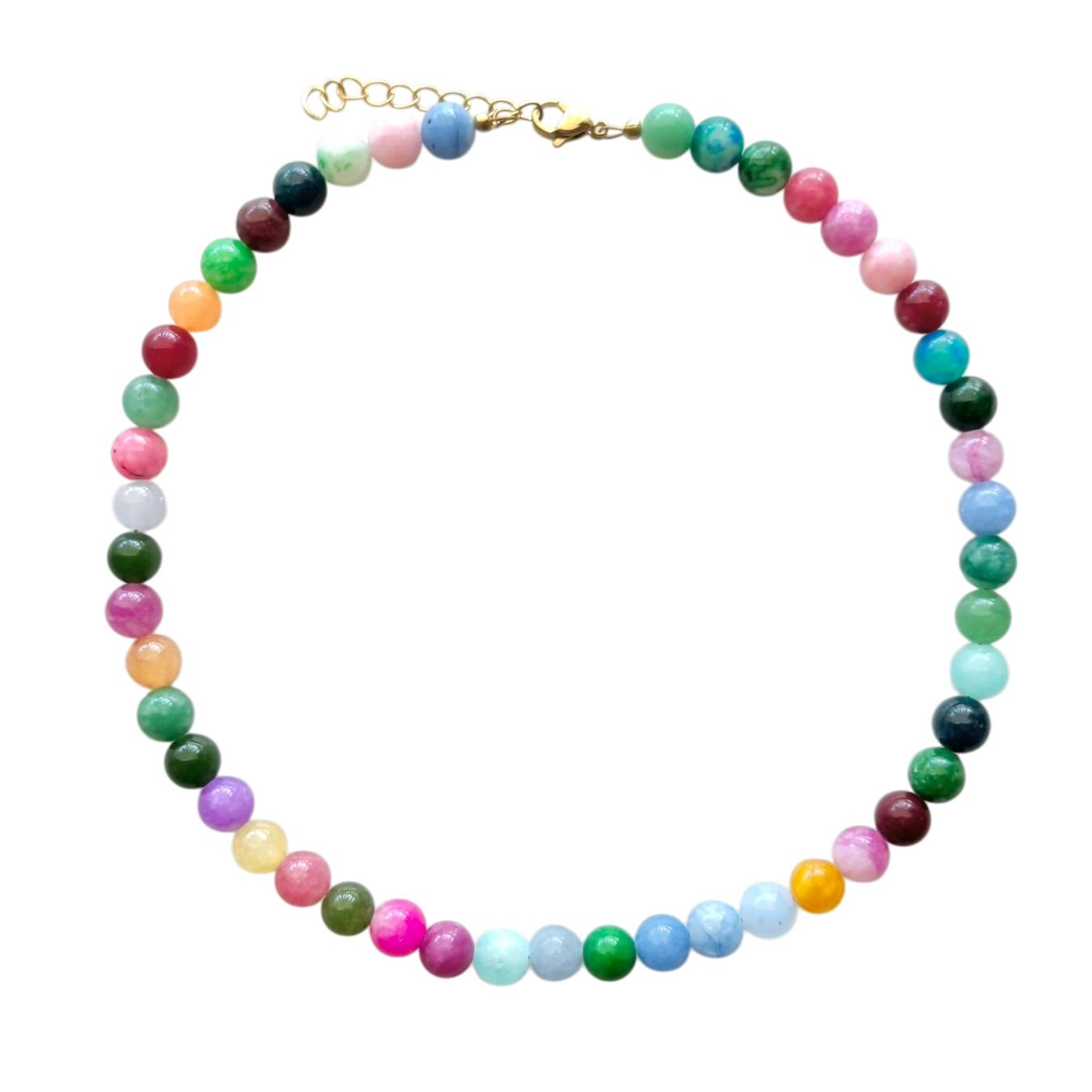 Multicolor Gemstone Necklace